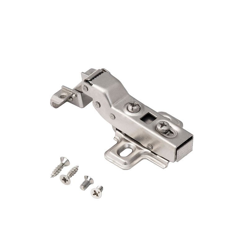 Петля д/алюм.рамки Z-1 полунакладная с доводчиком h2 clip-on, саморезы, AKS 123174