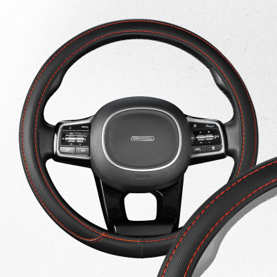 Оплетка экокожа M Art- 8 Черная SKYWAY S01102173