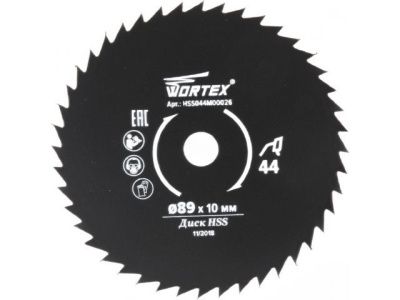 Диск пильный по металлу 89x10 мм 80 зубьев Wortex HS S080 M (HSS080M00009)