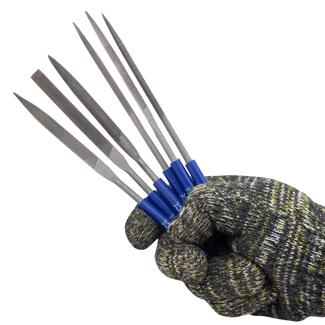 Набор надфилей разнопрофильных 140 мм, 6 пр. YATAFORCE YF-6160