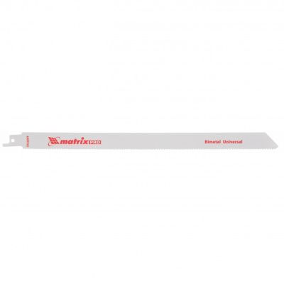 Полотна универсальные для сабельной пилы S1222VF, 275/1,8-2,5 мм, Bimetal, 2 шт, Pro Matrix 782003