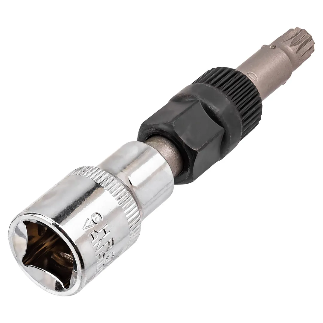 Головки для снятия муфты генератора, головка-бита M10 1/2'' и головка 33 зуба YATAFORCE YF-674