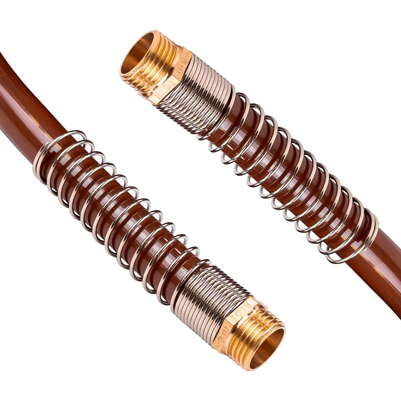 Шланг витой полиуретановый 12х18 мм, 10 м с резьбовыми наконечниками 1/2'' FORSTIME FT-1812-10M