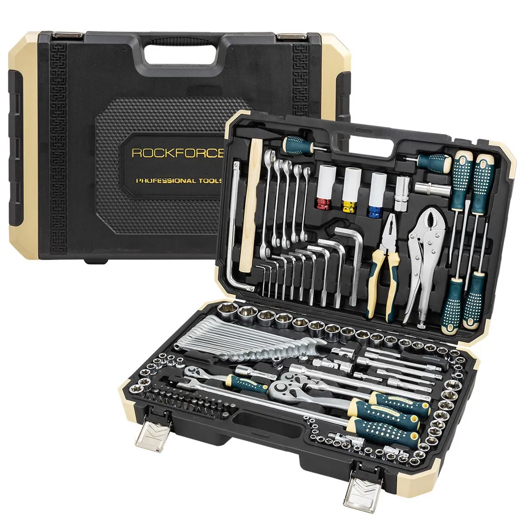 Набор инструментов 142+6 пр 1/4''&3/8''&1/2'' 6-гр RockForce RF LIGHT-41421+6