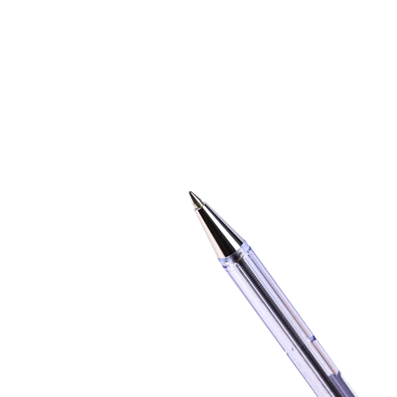 Ручка шариковая "ВК 77", 0.7 мм, прозрачный, стерж. синий