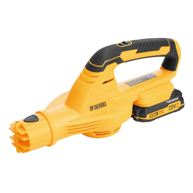 Воздуходувка аккумуляторная, AB-500, 60 м/с, 500 м3/ч, Li-Ion, 20 В Denzel 59608