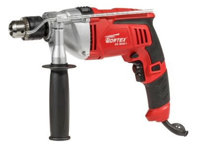 Дрель ударная DS 1609-1, 900 Вт, патрон ЗВП, 1 скор. Wortex DS160910025