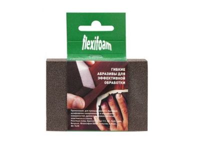 Губка абразивная 98х69х26мм Р60 Block ZF Flexifoam 14725