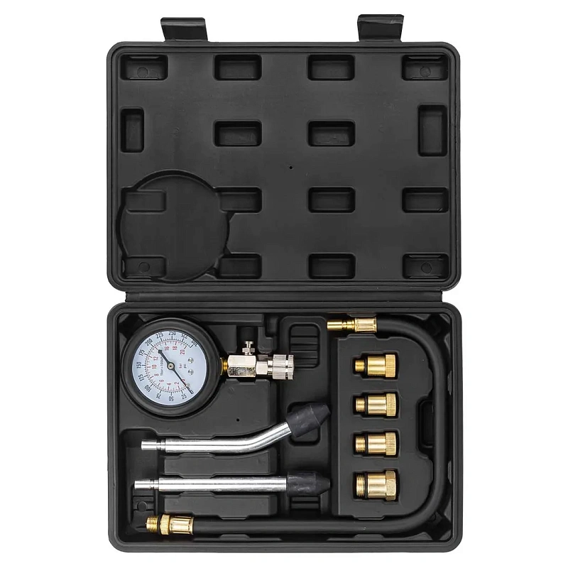 Индикатор компрессии бензинового двигателя Profi 8 пр. 0-21Bar, М10-М18 BaumAuto BM-908G1