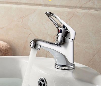 Смеситель для умывальника, латунь, хром Ledeme L1013