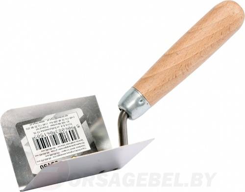 Кельма для внутренних углов 80х60х60 мм Vorel 06150