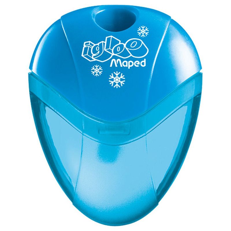 Точилка Maped "I-Gloo", 1 отверстие, с контейнером, блистер
