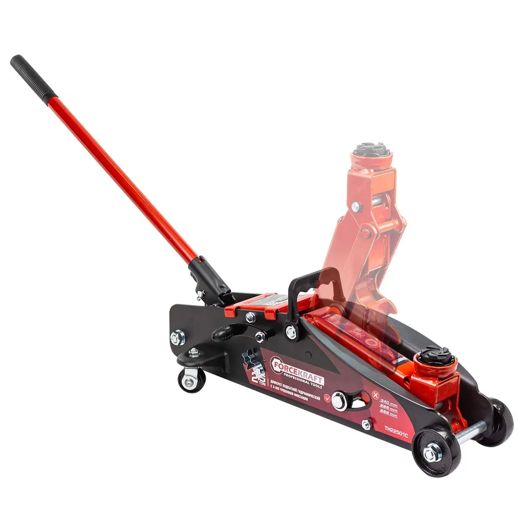 Домкрат подкатной гидравлический 2,5 т, 140-387 мм ForceKraft FK-TH22501C