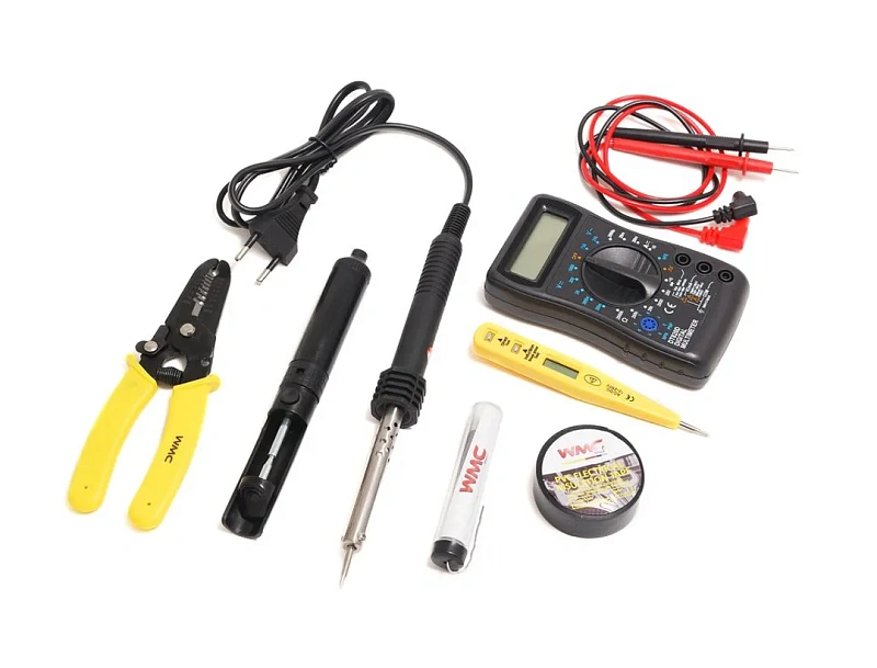 Набор инструментов для электрика 34 пр WMC TOOLS WMC-1034