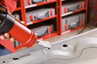 Герметик распыляемый кузовной 290 мл, серый WUMAX 1893228