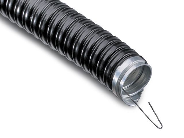 Металлорукав РЗ-Ц в ПВХ изоляции с протяжкой 18, 50 м Юпитер JP3200-48