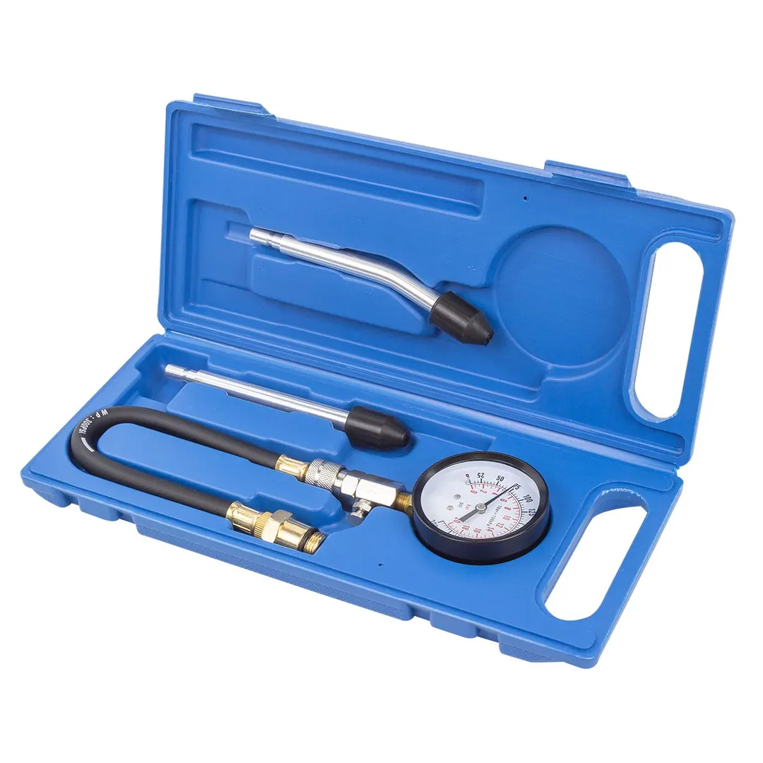 Индикатор компрессии бензинового двигателя Profi 4 пр., 0-21Bar, Forsage F-903G7A