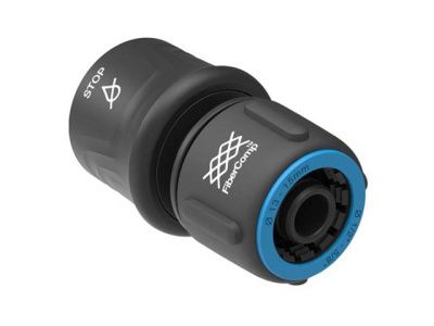 Муфта быстросъемная 1/2"-5/8" c автостоп. FiberComp Fiskars 1054789