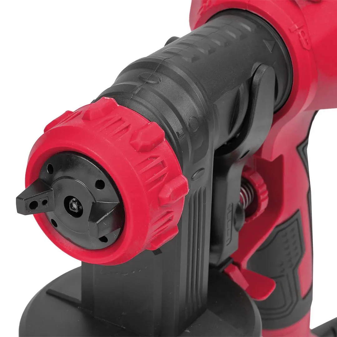 Краскопульт ручной электрический 230В, 400Вт, объем бачка 1л, макс.расход краски 800 мл/мин PATRON P-SG100-640H