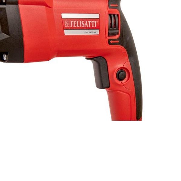 Перфоратор, 800Вт, 3,0Дж, SDS-Plus. 3 реж., 0-1100об/мин, макс. диаметр 26мм, щет. реверс, кейс Felisatti П-26/800ЭР(М) Felisatti