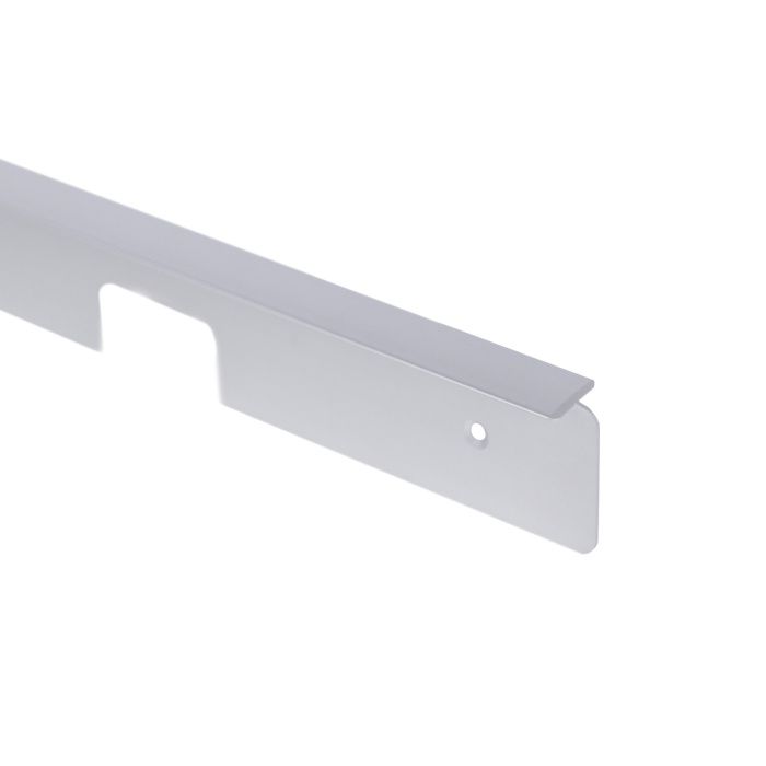 Планка соединительная к столешнице 38 Egger с открытым торцом алюминий AKS 121149