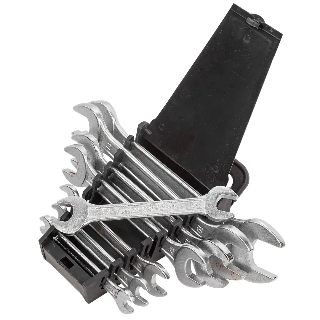 Набор ключей рожковых 8 пр., 6х7-20х22 мм KINGTUL KT-1008MP