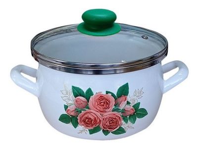 Кастрюля 4,0л (сфера) Сантэкс 1-2440112(Бл)(Н)