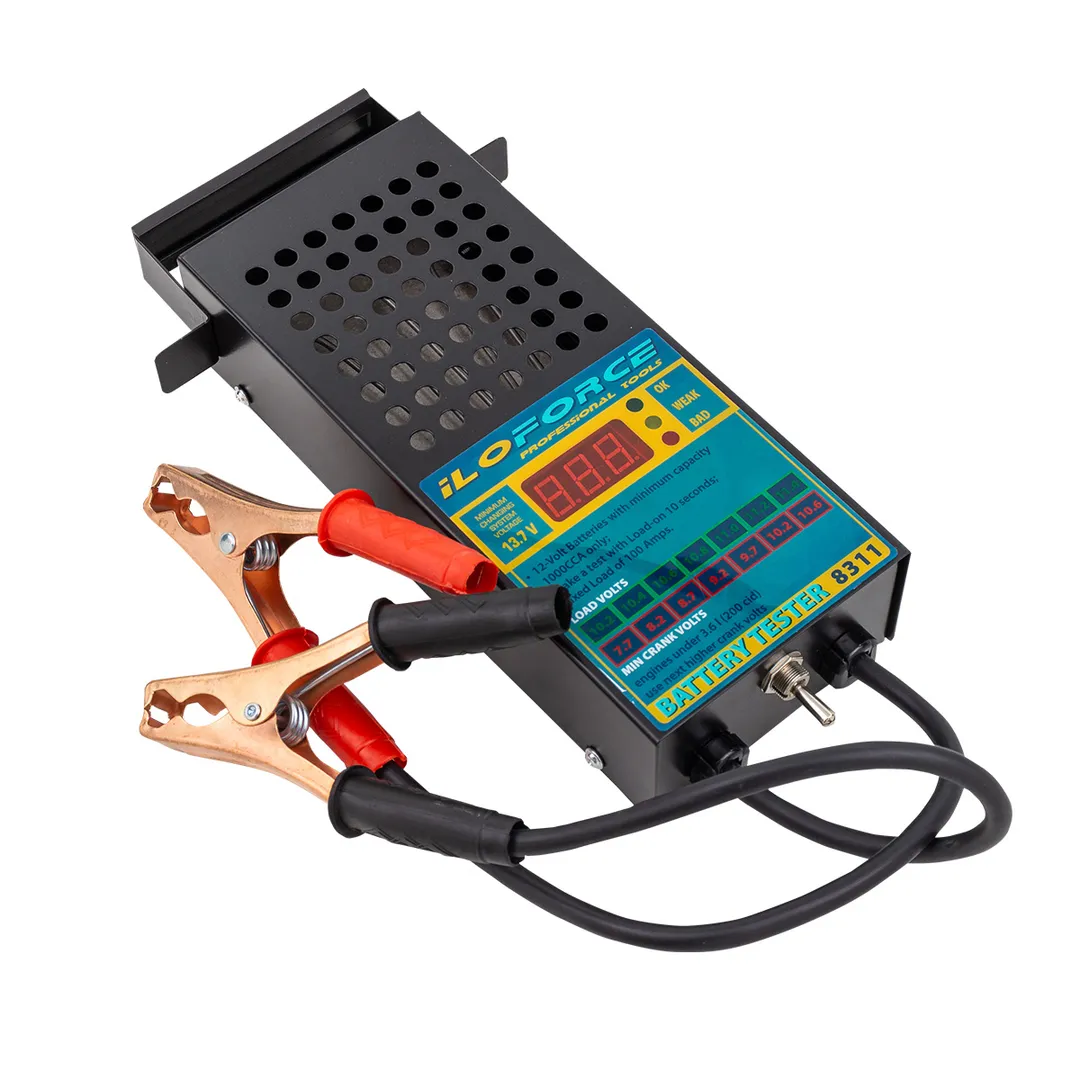 Тестер аккумуляторных батарей цифровой 12V, 100A, 200Ah ILOforce IF-8311
