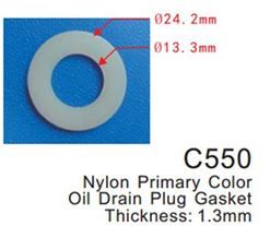 Клипса для крепления внутренней обшивки а/м универсальная пластиковая, 100 шт Forsage C0550(universal)