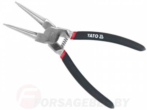 Съемник стопорных колец, сжим 200 мм, прямой CrV Yato YT-2146