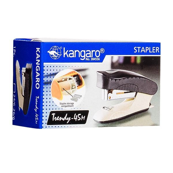 Скобосшиватель "Trendy-45M", № 24/6, 26/6, 15 листов, красный