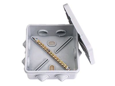 Коробка распаечная (монтажная) КУП-244 (126х126х55,3 мм) Bylectrica КУП-244