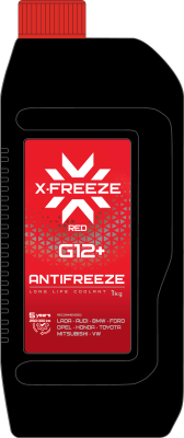 Антифриз G2+, в п/э кан. кг X-Freeze 430140008
