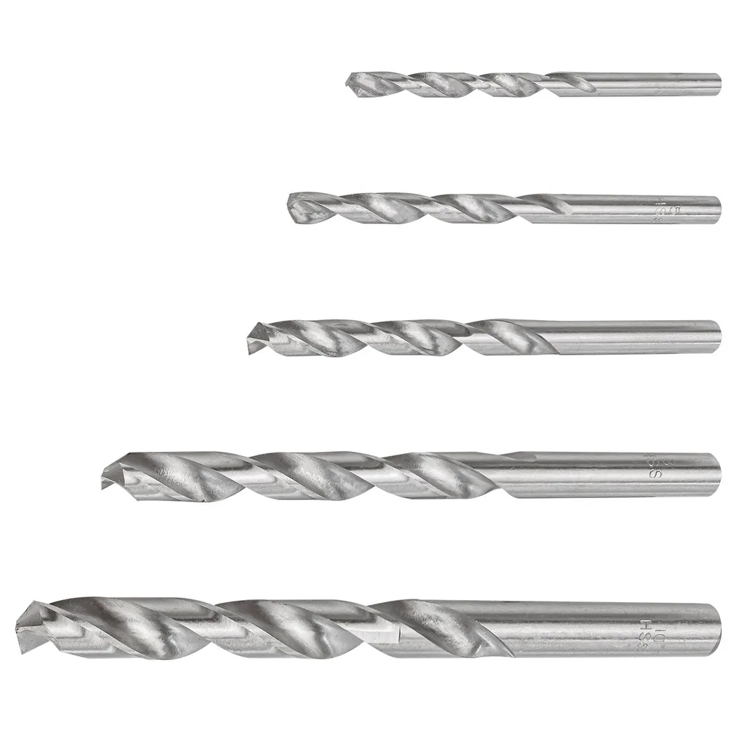 Набор сверл по металлу 4-10 мм 5 пр ForceKraft FK-DBS05