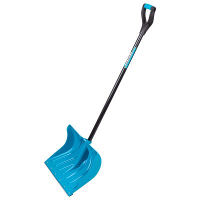 Лопата для уборки снега пластиковая LUXE,500х325х1300 мм, металлопластиковый черенок, Palisad 615015