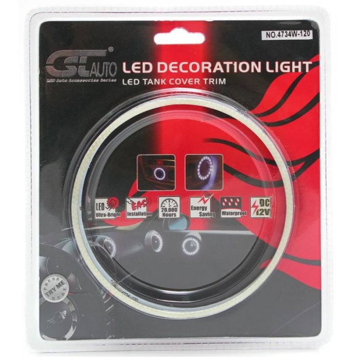 Подсветка "Ангельские глазки"-диодные CSL-4734-120мм 4,5W, white, 2шт KING CSL-4734