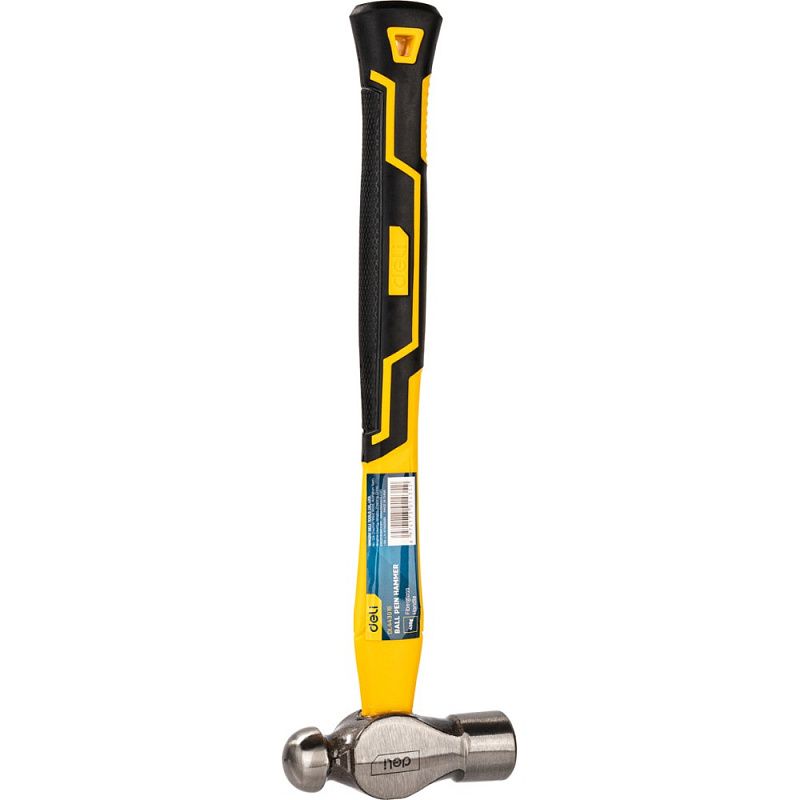 Молоток шаровой Deli YS EDL443016, 0,45 кг, фибергласовая рукоятка