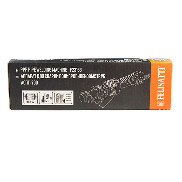 Аппарат для сварки полипропиленовых труб 900, 900 Вт, насадки 16-32 мм Felisatti FT2501 Felisatti