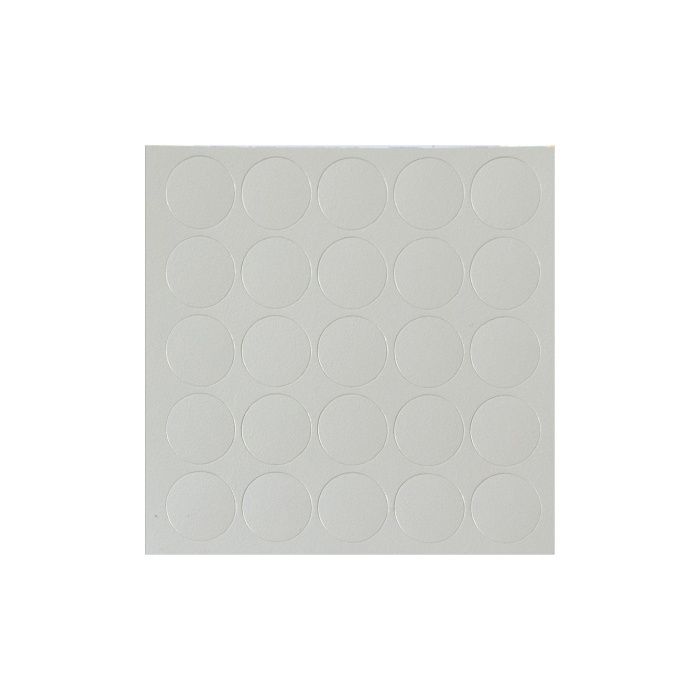 Заглушка самоприлипающая к эксцентрику серо-белый (20303) (лист-28шт.) FOLMAG 68765