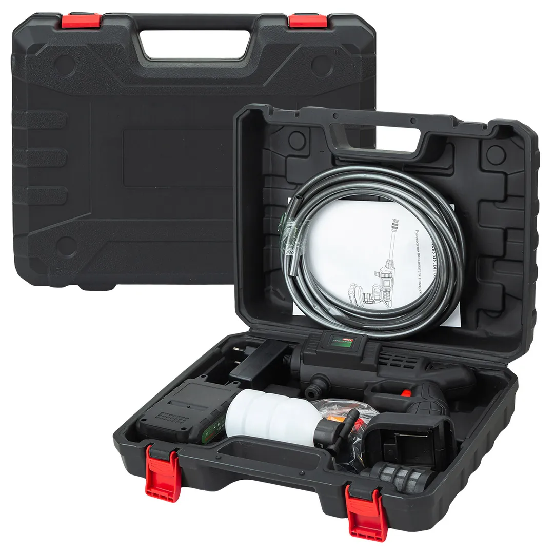 Мойка высокого давления аккумуляторная 24В, 2,8 л/мин, 15 бар RockForce RF-PG001