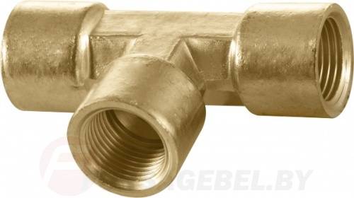 Разветвитель Т-образный, внутр. резьба 1/4" H-D HD-1441