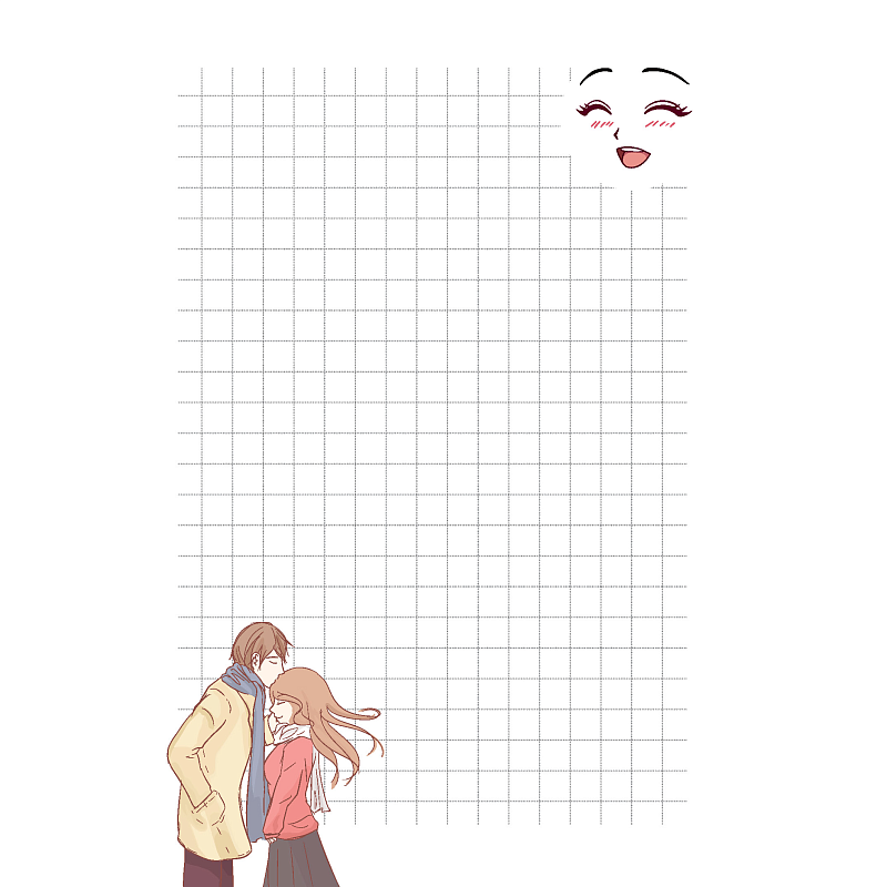 Блокнот "Аниме. Мальчик с мечом и воронами", 64 страницы, в клетку, темно-серый