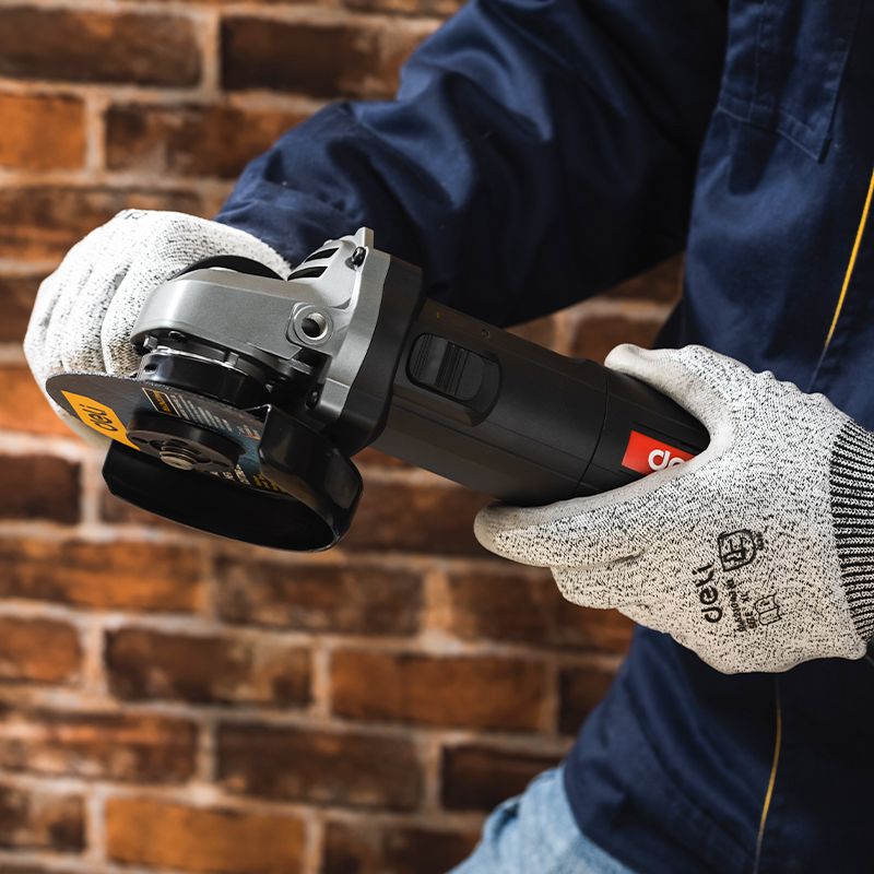 Угловая шлифмашина Deli RS EDE-JM125-1E 1150 Вт, 125 мм