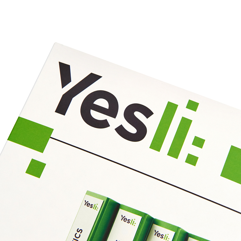 Самоклеящиеся этикетки Yesli:, 52,5х21,2, 100 листов, 56 шт, белый