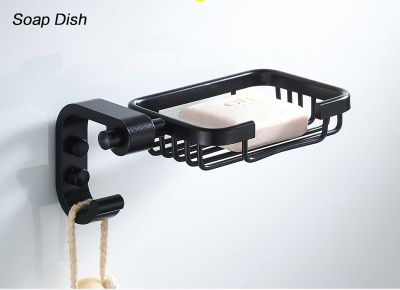 Мыльница, авиационный алюминий, черный Ledeme L5502-1