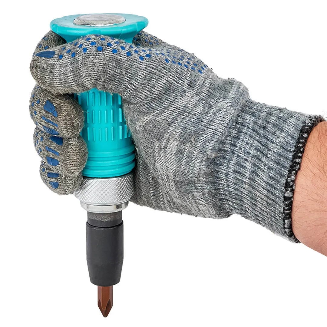 Отвертка ударная с набором бит и адаптером 8 пр ILOforce IF-5064S