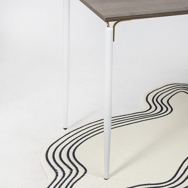 Опора мебельная DIANA h725, белый матовый/золото, 1 упак 4 шт., AKS 112516