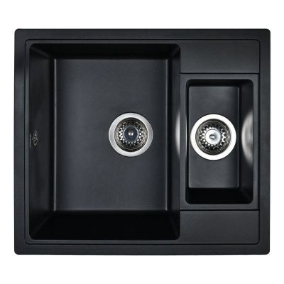 Мойка кухонная из мраморной крошки, onyx, Wisent WQ580-25