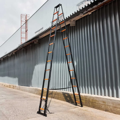 Стремянка телескопическая алюм. бытовая 5 м, 13+13 ступ. ISMA ISMA-UP500-2