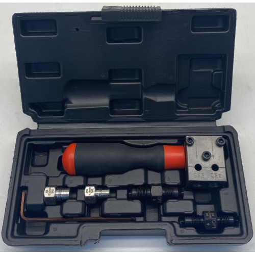 Инструмент ручной для опрессовки тормозных трубок 4.75, 6.35 мм, набор 6 пр H-D HD-06086